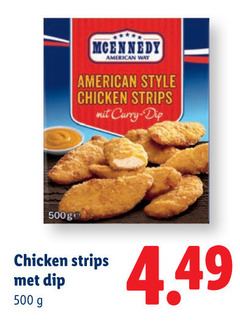  500 mcennedy american style chicken strips curry dip 