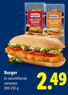  mcennedy rib style burger chicken 