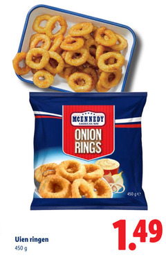  450 mcennedy american onion rings ge uien ringen 