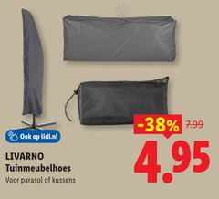  lidl.nl livarno tuinmeubelhoes parasol kussens 