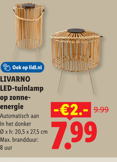  8 lidl.nl livarno led tuinlamp zonne energie automatisch donker 20 5 27 cm brandduur uur 