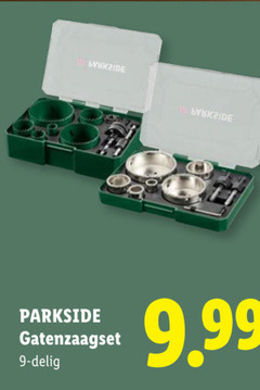  9 parkside gatenzaagset delig 