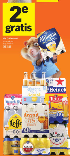  heineken 0.0 krat bier blikjes 2 6 33 60 100 1870 bieren m.u.v gekoeld varieeren alcoholvrij anno affligem blond zacht rijk abdijbier volmondig calories pack ingredient texels speciaalbier alcohol bavaria fruity rosee am corona brand leffe blonde india le hertog 00 amstel jackie skuumkoppe 6x tarwebier grolsch citroen radler frisse 