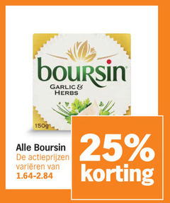  boursin roomkaas 25 garlic herbs varieeren 