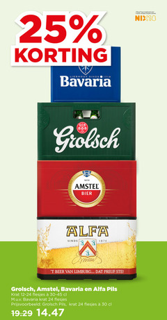  amstel grolsch bavaria alfa krat bier 8 18 24 25 30 1870 jaar legitimatie alcohol nix18 lieshout b bieren beer limburg pils 