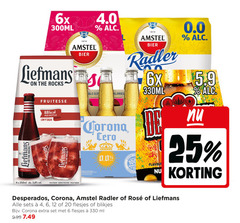  amstel liefmans corona speciaalbieren radler bier 4 6 12 20 25 100 330 1870 6x 300ml fruitesse bottle sugar mans 250ml 3 8 fruitbier fruit beer bieren conditie natur naturelle ingredienten oorsprong jaar 0.0 alcohol brewed cerveza 330ml flavour desperados rosee blikjes ml 