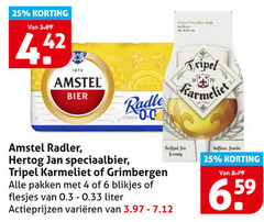  amstel karmeliet hertog jan grimbergen speciaalbieren radler bier 4 6 16 25 1870 citroen 00 speciaalbier belgisch biere belge tripel verfijnd fris pakken blikjes liter varieeren fraiche 