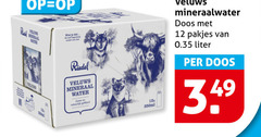  mineraalwater 12 veluws mineraal riedel water zuiver natuurlijk 12x doos liter 
