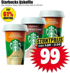  starbucks ijskoffie 99 330 beker ml fles caramel macchiato flavour cappuccino chill bold espresso chilled coffee creamy milk hints 