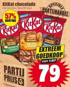  kitkat chocolade 99 reep nouve nouveau new rocket at nestle noisette hazelnut salted caramel extreem 