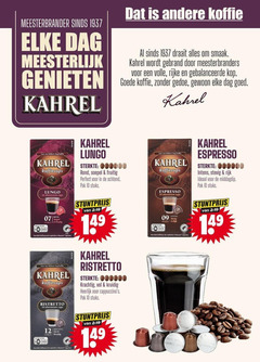  kahrel koffiecups 10 12 dag meesterlijk genieten koffie draait gebrand volle rijke gebalanceerde kop gedoe lungo aluminium cups rond soepel sterkte fruitig gebruiken ristretto kruidig ochtend pak stuks espresso nutri score rijk kabel stevig 