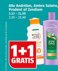  1 24 ambre solaire prodent zendium garnier dag support kassa 
