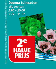  pagina combinatie tuinzaden soorten 2e halve 