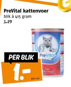  kattenvoer blik kilo 