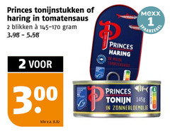 1 2 300 princes tonijnstukken haring tomatensaus blikken mexx kilo v.a. tonijn zonnebloemolie 