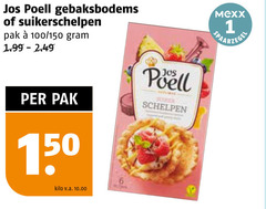  gebakbodems 1 150 poell pak 100 schelpen mexx kilo v.a. 