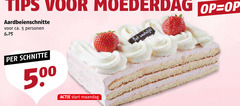  5 tips moederdag aardbeienschnitte ca. personen schnitte start maandag 