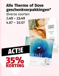  35 therme dove geschenkverpakkingen soorten 