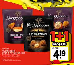  1 10 12 100 oven hapjes diepvries kwekkeboom airfryer snacks soorten stuks zak old amsterdam bitterballen sa kans 