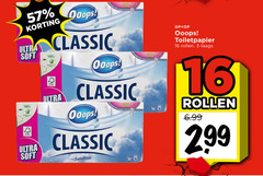  toiletpapier 3 16 100 ultra soft classic sensitive rollen 