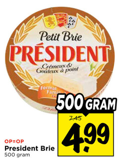  president brie 500 petit format fam fa 
