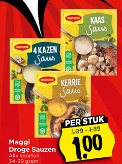 maggi saus 4 good kazen kerrie kaas droge sauzen soorten stuk 1 00 