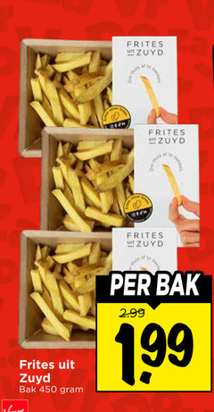  patat 5 450 frites bak 1 99 
