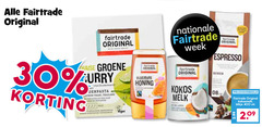  fair trade original boemboe koffie 30 400 fairtrade groene vloeibare honing week espresso kokos melk bonen kokosmelk blikje ml 