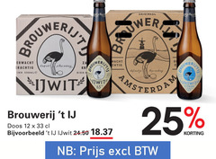  brouwerij t ij speciaalbieren 12 25 33 65 330ml leaf bier brouwer origineel doos wacht hop omhoog amsterdam 