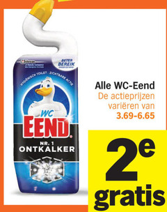  wc eend toiletreiniger 1 2 johnson beter bereik hygienisch toilet zichtbare ontkalker varieeren 