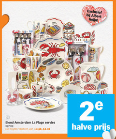  blond amsterdam servies 2 together albert salut olives sardines la plage for sunny days varieeren halve 