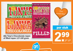  tony chocolony chocolade tonys chocolonely repen filled fe melk truffel chocolat lait truffe zachte moederdag stuk 