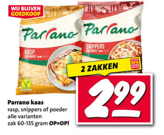 parrano geraspte kaas 2 10 parlano snippers rasp originale poeder zak zakken 