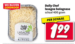  1 400 daily chef lasagne bolognese schaal 