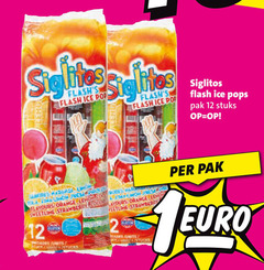  2 12 flash ice pop pops pak stuks jamie flavours orange lemon strawberry hades 