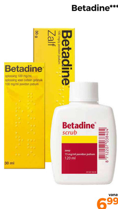 8 25 30 100 120 betadine mg ml cutaan gebruik povidon jodium zalf scrub zeep 