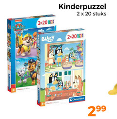  2 3 20 patrol puzzles super kinderpuzzel stuks color clementoni 
