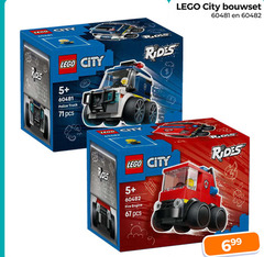  3 lego city 5 police truck rides bouwset engine 