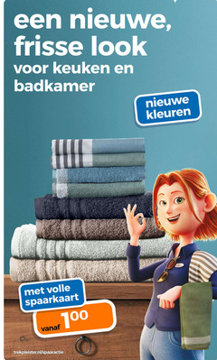  100 nieuwe frisse keuken badkamer volle spaarkaart trekpleister.nl spaaractie kleuren 