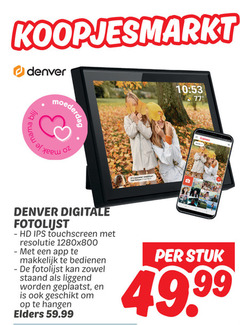  27 koopjesmarkt denver moederdag oz 10 sweater weather digitale fotolijst hd touchscreen resolutie bedienen staand liggend hangen elders stuk 
