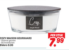  65 maison single wood geurkaars geuren branduren elders stuk 