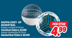  kappa voet basketbal voetbal 22cm elders 23cm kap stuk 4 99 