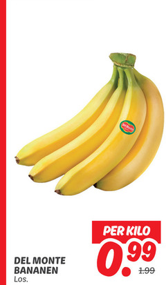  bananen kilo monte 99 
