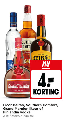  2 4 15 700 finlandia vodka paris marnier origina eur with grand cognac orange liqueur france redondo licor southern comfort likeur flessen ml 