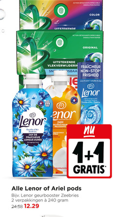  lenor ariel wasverzachter wasmiddel 1 2 240 action impeccable color original stop schudden parfum linge perles geurbooster zeebries longue synthetisch collection relaxante ontspannende touche olie 