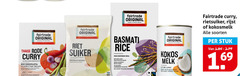 fair trade original rietsuiker rijst kokosmelk fairtrade basmati rice goot kokos melk gerechten rijke romige curry soorten stuk riet suiker ongeraffineerd from northern india licht nootachtige with slightly taste thaise rode kruidenpasta thailand pikant 