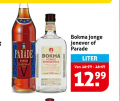  444 bokma jonge parade vieux rogge tarwe mais jenever liter 