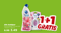  2 7 750 ambi pur wc active gel hygiene fraicheur ambipur pink flessen ml nettoyage efficace febreze badkamer petit coin reiniging combat les hibiscus rose 