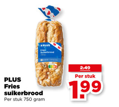 750 fries suikerbrood stuk 