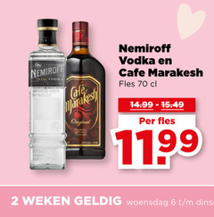  cafe marakesh likeur wodka 2 6 23 la vodka since original fles weken woensdag 